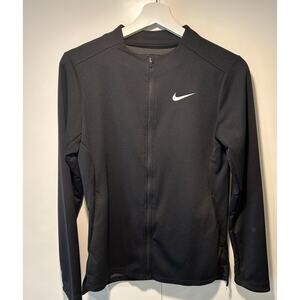 Nike Dri-FIT Full Zip Jacket Black XS Women’s Lightweight Running Training